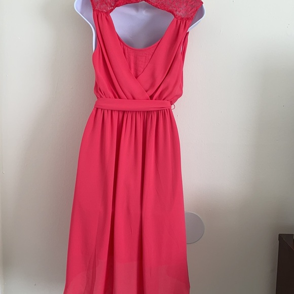 Express: Coral dress - Picture 5 of 6